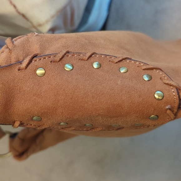 Suede Handbag - Picture 3 of 9